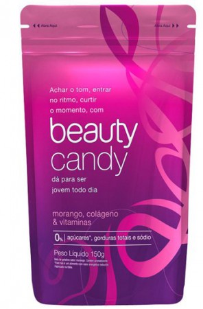 Beauty Candy Morango, Colágeno e Vitaminas 